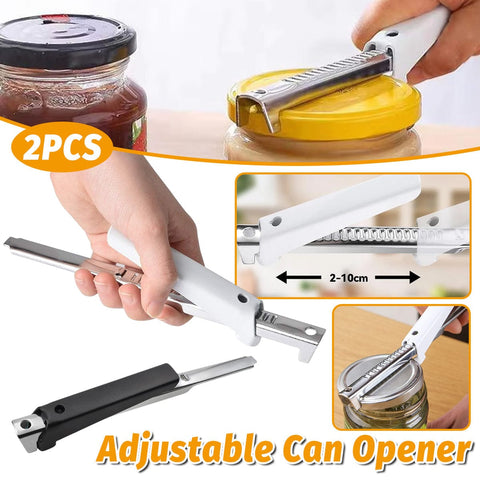 Darrahopens Home & Garden > Kitchenware > Kitchen Utensils Adjustable Can Opener 2PCS Jar Bottle Cap Screw Lid Remover Tool for Kitchen Use