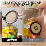 Darrahopens Home & Garden > Kitchenware > Kitchen Utensils Adjustable Can Opener 2PCS Jar Bottle Cap Screw Lid Remover Tool for Kitchen Use