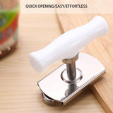 Darrahopens Home & Garden > Kitchenware > Kitchen Utensils Adjustable Stainless Steel Jar Opener Bottle Lid Remover for Kitchen Use