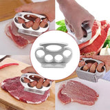 Darrahopens Home & Garden > Kitchenware > Kitchen Utensils Alloy Tenderiser Meat Hammer Household Tenderizer Duster Kitchen Cooking Tool Au