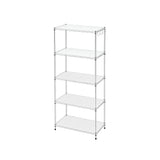 Darrahopens Home & Garden > Kitchenware > Kitchen Utensils Artiss 5-Tier Kitchen Rack Shelf Shelving Unit 60x35x150CM Adjustable Metal Storage Shelves Silver