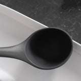 Darrahopens Home & Garden > Kitchenware > Kitchen Utensils Beechwood & silicone ladle charcoal