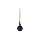 Darrahopens Home & Garden > Kitchenware > Kitchen Utensils Beechwood & silicone ladle charcoal