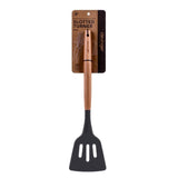 Darrahopens Home & Garden > Kitchenware > Kitchen Utensils Beechwood & silicone slotted turner charcoal