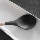 Darrahopens Home & Garden > Kitchenware > Kitchen Utensils Beechwood & silicone spoon charcoal
