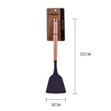 Darrahopens Home & Garden > Kitchenware > Kitchen Utensils Beechwood & silicone turner charcoal