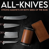 Darrahopens Home & Garden > Kitchenware > Kitchen Utensils Black  Rolling Knife Sharpener Set with Diamond Discs and Magnetic Base 15 and 20 Degree Angles for Precision Kitchen Knife Maintenance in Australian Homes