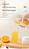 Darrahopens Home & Garden > Kitchenware > Kitchen Utensils Blue 3.7V Portable Blender 700ml Wireless Juicer Cup - 12 Blade USB Rechargeable Smoothie Maker with LED Display - Personal Fruit Mixer with Safety Lock - BPA Free Travel Blender for Home Office Outdoor