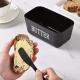 Darrahopens Home & Garden > Kitchenware > Kitchen Utensils BLUE **Food-Grade PP Large Butter Keeper with Cutting Blade | Airtight, Drying-Resistant, Easy to Slice – Long-Lasting Freshness, Your Kitchen & Baking Essential Helper**