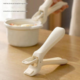 Darrahopens Home & Garden > Kitchenware > Kitchen Utensils Bowl Clamp - Anti-burn Clamp - Plate Lifter - Kitchen Clamp - Baking Tray Steam Clamp - Beige