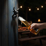 Darrahopens Home & Garden > Kitchenware > Kitchen Utensils bull head bottle opener, wall mounted bottle opener, kitchen accessory, party item, durable bottle opener, Australian home decor, bar accessory, gift for beer lovers