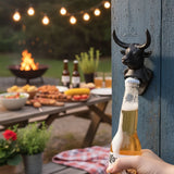 Darrahopens Home & Garden > Kitchenware > Kitchen Utensils bull head bottle opener, wall mounted bottle opener, kitchen accessory, party item, durable bottle opener, Australian home decor, bar accessory, gift for beer lovers