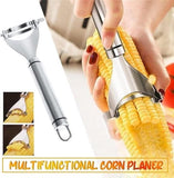 Darrahopens Home & Garden > Kitchenware > Kitchen Utensils Corn thresher - Corn peeler - Corn cob peeler - High-quality stainless steel corn thresher - with ergonomic handle - Kitchen gadgets