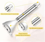 Darrahopens Home & Garden > Kitchenware > Kitchen Utensils Corn thresher - Corn peeler - Corn cob peeler - High-quality stainless steel corn thresher - with ergonomic handle - Kitchen gadgets