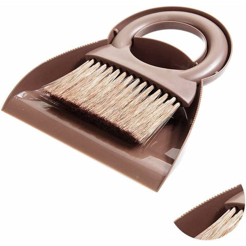 Darrahopens Home & Garden > Kitchenware > Kitchen Utensils Dustpan And Brush Set Multifunctional Cleaning Tool Mini Sweeper With ROund Handle Dustpan Dustpan For Home Kitchen