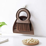 Darrahopens Home & Garden > Kitchenware > Kitchen Utensils Dustpan And Brush Set Multifunctional Cleaning Tool Mini Sweeper With ROund Handle Dustpan Dustpan For Home Kitchen