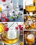 Darrahopens Home & Garden > Kitchenware > Kitchen Utensils Easy Pop Silicone 6 Sphere Ice Cube Tray