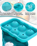 Darrahopens Home & Garden > Kitchenware > Kitchen Utensils Easy Pop Silicone 6 Sphere Ice Cube Tray