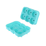 Darrahopens Home & Garden > Kitchenware > Kitchen Utensils Easy Pop Silicone 6 Sphere Ice Cube Tray