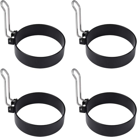 Darrahopens Home & Garden > Kitchenware > Kitchen Utensils Egg Ring for Fry Pan, Non-Stick Round Fried Egg Mold