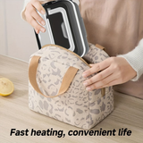 Darrahopens Home & Garden > Kitchenware > Kitchen Utensils Electric Heating Insulated Lunch Box | 304 Stainless Steel Portable Insulated Storage Container, Suitable for Office, Camping, Picnics | Compact Insulated Food Container with Charging Function, No Water Needed(black)