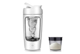 Darrahopens Home & Garden > Kitchenware > Kitchen Utensils Electric Shaker Bottle Protein Shaker Bottle Protein Mixer for Perfect Creamy Shake Rechargeable Blender Bottle -White
