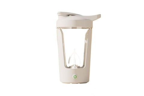 Darrahopens Home & Garden > Kitchenware > Kitchen Utensils Electric Shaker Bottle USB Rechargeable Protein Mixer Cup Auto Blending Mug - White