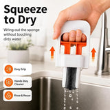 Darrahopens Home & Garden > Kitchenware > Kitchen Utensils Expandable Mini Mop, Compact Space-Saving Design, Durable Plastic Structure, Suitable- Multi-Functional Cleaning Tool，17*10*2cm In Australia - Darrahopens