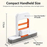 Darrahopens Home & Garden > Kitchenware > Kitchen Utensils Expandable Mini Mop, Compact Space-Saving Design, Durable Plastic Structure, Suitable- Multi-Functional Cleaning Tool，17*10*2cm In Australia - Darrahopens