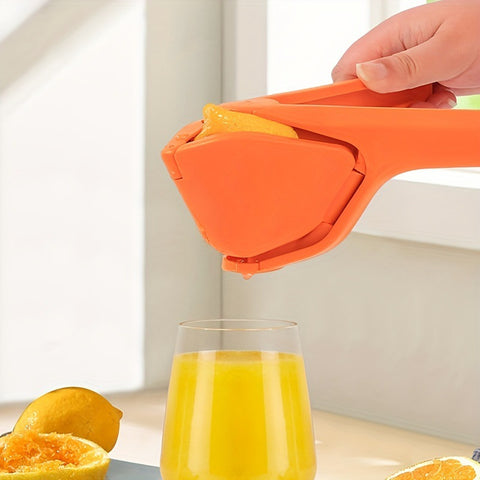 Darrahopens Home & Garden > Kitchenware > Kitchen Utensils Foldable Manual Lemon Squeezer & Citrus Juicer - Portable Handheld Fruit Press for Fresh Orange & Lime Juice - Space Saving Kitchen Tool - Orange
