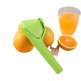Darrahopens Home & Garden > Kitchenware > Kitchen Utensils Foldable Manual Lemon Squeezer & Citrus Juicer - Portable Handheld Fruit Press for Fresh Orange & Lime Juice - Space Saving Kitchen Tool - Yellow