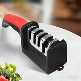 Darrahopens Home & Garden > Kitchenware > Kitchen Utensils Four - stage Professional Knife Sharpener - High - precision Sharpening Stones (Diamond and Ceramic Sharpening Stones), with Anti - slip Handle - Easy to Use, Quick Sharpening, Durable Performance