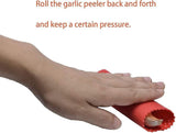 Darrahopens Home & Garden > Kitchenware > Kitchen Utensils Garlic Peeler 2 Pieces Black Kitchen Gadget Garlic Roller