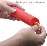 Darrahopens Home & Garden > Kitchenware > Kitchen Utensils Garlic Peeler 2 Pieces Black Kitchen Gadget Garlic Roller