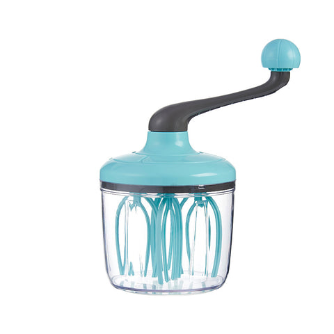 Darrahopens Home & Garden > Kitchenware > Kitchen Utensils Green-blue Manual Hand-Crank Rotary Egg Beater and Cream Whisk - Large Capacity Baking Mixer for Australian Home Kitchens and Cake Making