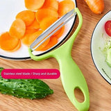 Darrahopens Home & Garden > Kitchenware > Kitchen Utensils Green vegetable grater - vegetable cutter cabbage grater - stainless steel fruit and vegetable peeler cabbage grater - kitchen essential family restaurant 18*12cm