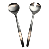 Darrahopens Home & Garden > Kitchenware > Kitchen Utensils GROSVENOR Chill 2 Salad Servers 18/10 Stainless Steel Spoon Fork CHILL2SS