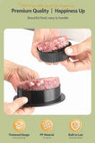Darrahopens Home & Garden > Kitchenware > Kitchen Utensils Hamburger Patty Press with 100 Pcs Silicone Paper & 3 Burger Clips