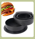 Darrahopens Home & Garden > Kitchenware > Kitchen Utensils Hamburger Patty Press with 100 Pcs Silicone Paper & 3 Burger Clips