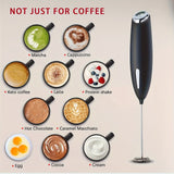 Darrahopens Home & Garden > Kitchenware > Kitchen Utensils **Handheld Electric Frother | 10000 RPM Powerful Motor, One-Touch Start/Stop, Easily Froths, Mixes, and Blends – Your Kitchen Drink Essential Helper**WHITE