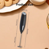Darrahopens Home & Garden > Kitchenware > Kitchen Utensils **Handheld Electric Frother | 10000 RPM Powerful Motor, One-Touch Start/Stop, Easily Froths, Mixes, and Blends – Your Kitchen Drink Essential Helper**WHITE