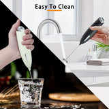 Darrahopens Home & Garden > Kitchenware > Kitchen Utensils **Handheld Electric Frother | 10000 RPM Powerful Motor, One-Touch Start/Stop, Easily Froths, Mixes, and Blends – Your Kitchen Drink Essential Helper**WHITE