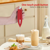 Darrahopens Home & Garden > Kitchenware > Kitchen Utensils **Handheld Electric Frother | 10000 RPM Powerful Motor, One-Touch Start/Stop, Easily Froths, Mixes, and Blends – Your Kitchen Drink Essential Helper**WHITE