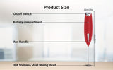 Darrahopens Home & Garden > Kitchenware > Kitchen Utensils **Handheld Electric Frother | 10000 RPM Powerful Motor, One-Touch Start/Stop, Easily Froths, Mixes, and Blends – Your Kitchen Drink Essential Helper**WHITE