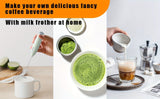 Darrahopens Home & Garden > Kitchenware > Kitchen Utensils **Handheld Electric Frother | 10000 RPM Powerful Motor, One-Touch Start/Stop, Easily Froths, Mixes, and Blends – Your Kitchen Drink Essential Helper**WHITE