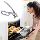 Darrahopens Home & Garden > Kitchenware > Kitchen Utensils Heat-resistant tongs - Baking tongs - Non-slip plate tongs - Steam tongs - Heat-resistant tongs - Pizza pan tongs - Multifunctional heat-protecting oven tongs - Robust pan tongs made of cast aluminum
