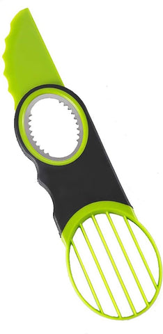Darrahopens Home & Garden > Kitchenware > Kitchen Utensils Kitchen Tools - Slicer - 3-in-1 Avocado Slicer - Dishwasher Safe - Suitable for avocados, kiwis and many other fruits