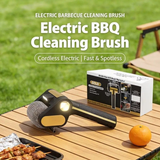 Darrahopens Home & Garden > Kitchenware > Kitchen Utensils LED-lit electric barbecue brush, rechargeable rotating cleaning, instantly cleans the grill after backyard BBQ, lazy cleaning essential.(BROWN)