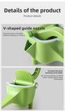 Darrahopens Home & Garden > Kitchenware > Kitchen Utensils Manual Fruit Juicer Hand Press Citrus Squeezer Lemon Orange Lime Extractor Portable Food Grade PP Green Easy Clean Detachable for Home Camping