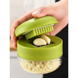 Darrahopens Home & Garden > Kitchenware > Kitchen Utensils Manual garlic press and grinder - a multifunctional kitchen tool for chopping, slicing, and grinding (green) In Australia - Darrahopens